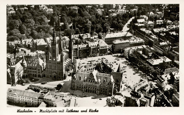Luftbild Marktplatz 1930er